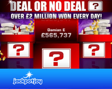 Play Deal or No Deal at Jackpotjoy